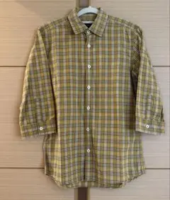 BURBERRY BLACK LABEL チェックシャツ 七分袖 1のサムネイル