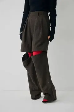 Mediam Removable Pants リムーバブルパンツ　ブラック2 Mediam Removable Pants・MOCHA - tity