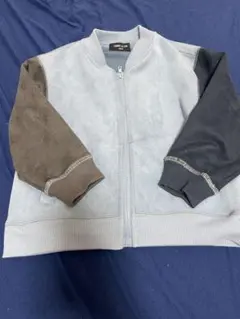 美品COMME CA ISM ジップアップジャケット 100A