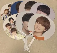 なにわ男子 うちわ 7枚セット 集合2枚大橋5枚