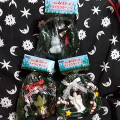 楽しいムーミン一家　キャラクターリース直径約15cmアミューズメント専用景品３種