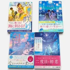4冊セット 海に願いを 風に祈りを そして君に誓いを きみに向かって咲け