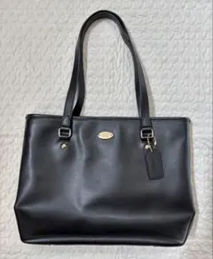 COACH コーチ トートバッグ ブラック - メルカリ