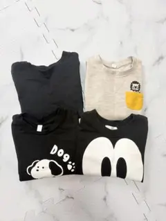長袖Tシャツ 4枚セット 80cm 保育園着　まとめ売り