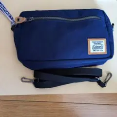 Coleman ネイビー ショルダーバッグ