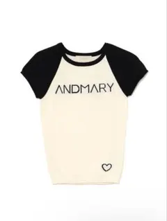 ANDMARY ラグラン リボン 半袖 Tシャツ - メルカリ
