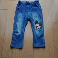 可愛い❤️ジャンクミッキーワッペンデニム