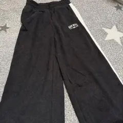 GAP KIDS ブラックロングパンツ M (8)