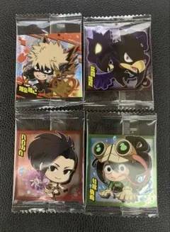 僕のヒーローアカデミア ウエハースシール 爆豪勝己 常闇踏陰 八百万百 蛙吹梅雨