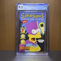 シンプソンズ コミック 1 創刊 Simpsons Comics CGC 9.2 シンプソンズ コミック 1 創刊号 Simpsons Comics CGC