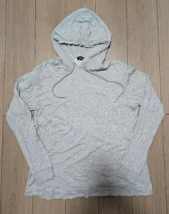 DIESEL グレー フード付きパーカー