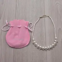 LAISSE PASSE パール ビジュー ネックレスのサムネイル