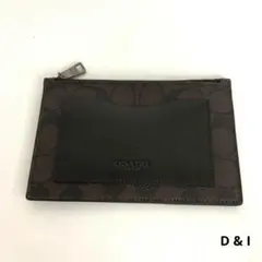 Coach コーチ カードケース ジップ コインケース 小銭入れ シグネチャー