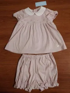 タルティーヌエショコラ　ロンパース　ワンピース　スモッキング　フォーマル