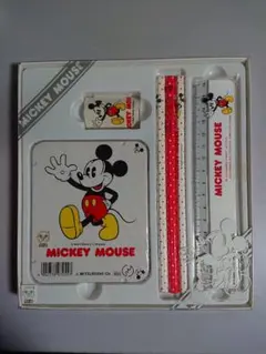 ミッキーマウス☆文具セット レトロ
