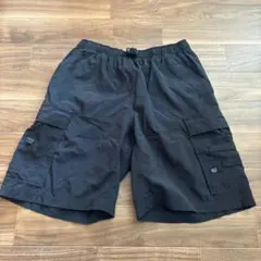 NIKE ACG 90s ナイロン カーゴショーツ 黒 L 旧ロゴ Y2K