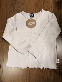 オーガニックコットン ベビーキッズ長袖Tシャツ petitmain