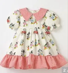 moimoi ディズニー　ワンピース 90cm