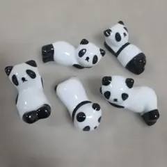 【新品】パンダデザインの箸置き5個セット