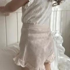 韓国子供服 フリルパンツ Noeul.