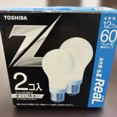 TOSHIBA ネオボールZリアル 電球形蛍光灯 2個パック - メルカリ