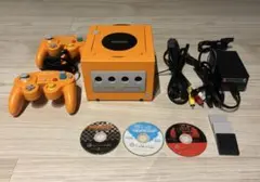 ゲームキューブ本体＋ソフト3本＋メモリーカード3本