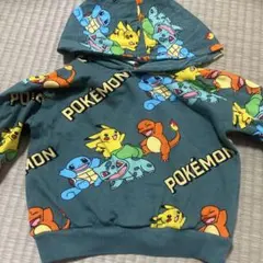 ポケモン フード付きトレーナー H&M 92cm