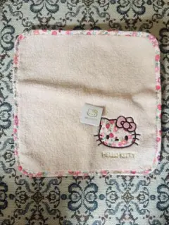 HELLO KITTY 花柄ハンカチ