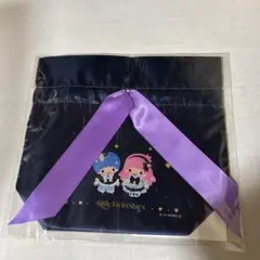 サンリオ ハッピーくじ リトルツインスターズ ギフトポーチ holiday