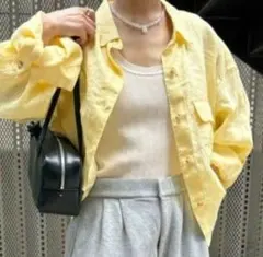 【新品 人気商品】JOURNAL STANDARD Uネックニットタンク 生成➁のサムネイル