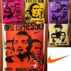 非売品 ナイキ スコーピオン サッカー ポスター 2002年 特典 配布