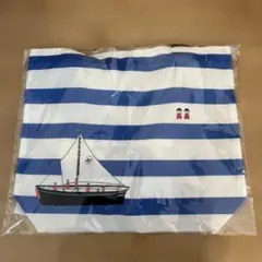 新品未開封　ピッコーネ　ストライプトートバッグ 船のデザインのサムネイル