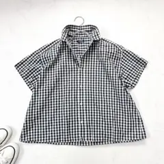 JOURNAL STANDARD＊コットン　ギンガムチェックシャツ　半袖のサムネイル
