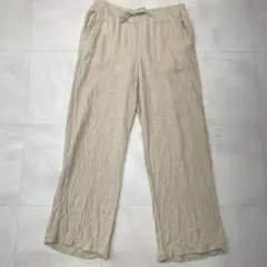 GAP リネンブレンド イージーパンツ S キナリのサムネイル