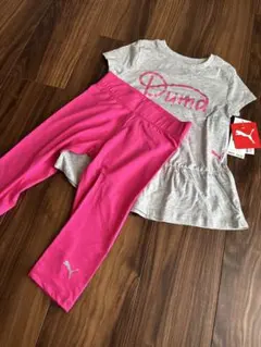 【新品未使用】Puma Tシャツとレギンスセット