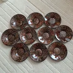 津軽塗　盆　茶筒　茶托　ヘラ コースター 津軽塗 盆 茶筒 茶托 ヘラ コースター