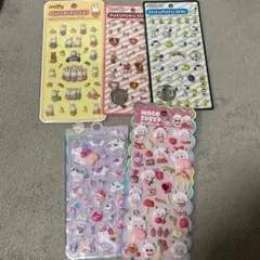 シールまとめ売り　５点セット