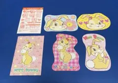 ミスバニー　ダイカット　ステッカー　ディズニー　平成レトロ