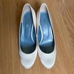 BENIR パンプス シルクサテン　クローズトゥ