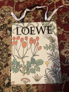 LOEWE 植物柄 ショップ袋