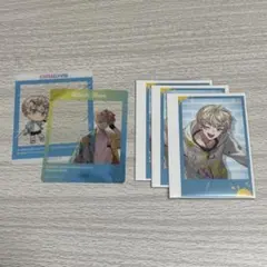 にじさんじ　緋八マナ　クリアカード、チェキ　5点セット