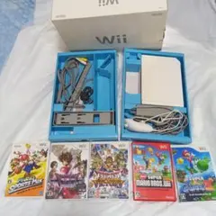 d*9様 任天堂 Wii 本体 ソフト カセットおまけ付き - メルカリ