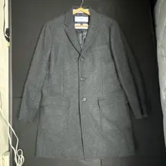 TOMMY HILFIGER グレー チェスターコート Lサイズ