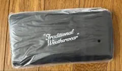 新品未使用 TraditionalWeatherwear長財布 ラウンドブラック