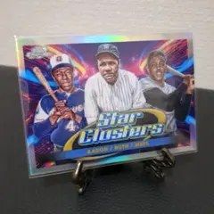 Topps Chrome Star Clusters ルース メイズ アーロン