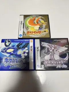 ニンテンドーDS ハートゴールド他 3本セット