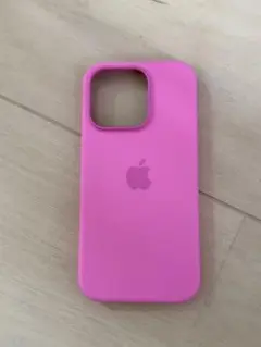 ピンク iPhone用ケース マグセーフ対応　純正Apple 16pro 美品