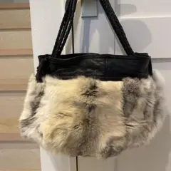 ファーバッグ　本毛皮
