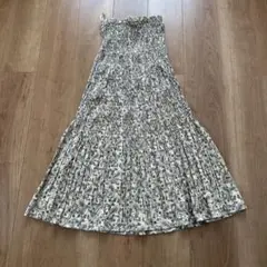 未使用品　INES DE LA FRESSANGE プリーツロングスカート