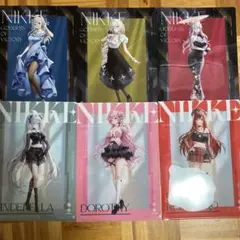 nikke ローソン クリアファイル コンプリート6種6枚セット